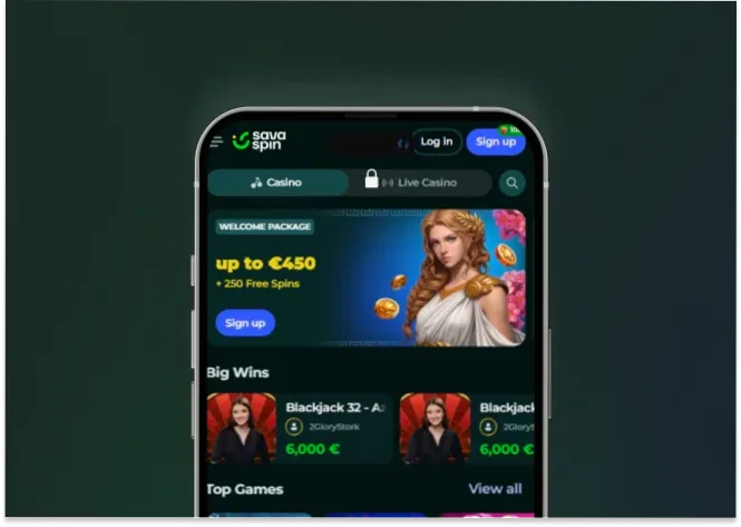 SavaSpin app móvil